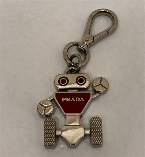 prada robot keychain price|Prada 6 key holder.